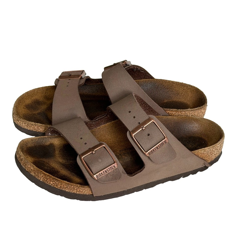 Birkenstock Girls Youth Size US 11-11.5 Brown Slip On Sandals EU 29 Adjustable